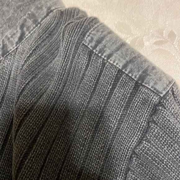 JNS 4 YOU MEN’s dark gray sweater top with zipper (mlb) - Picture 9 of 12